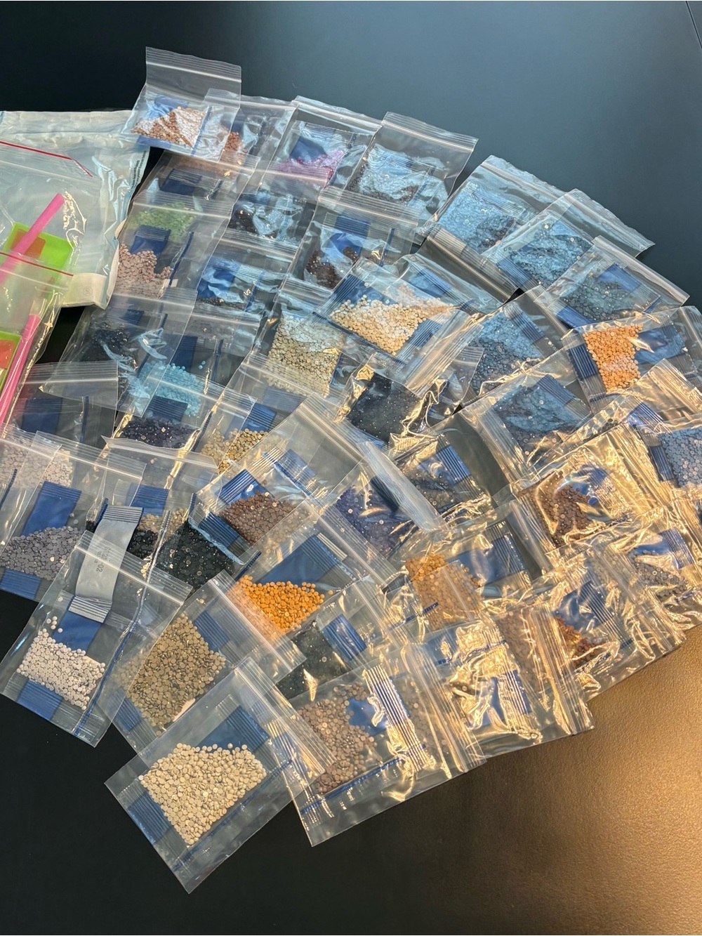 Diamond Beads Lot